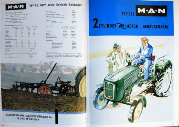 Streiber "MAN Traktoren" MAN-Tractor-History 1997 (10200)